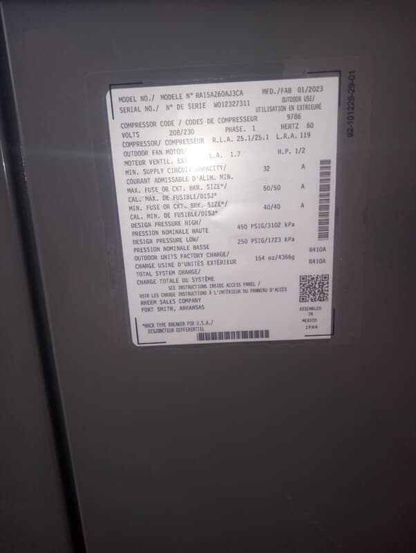 New HVAC installation in Sun City, AZ